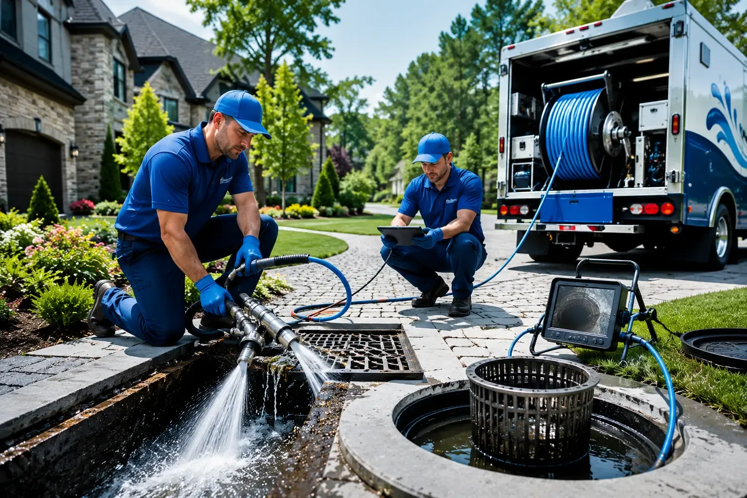 Local outdoor drain cleaning professionals in Burnsville, WV