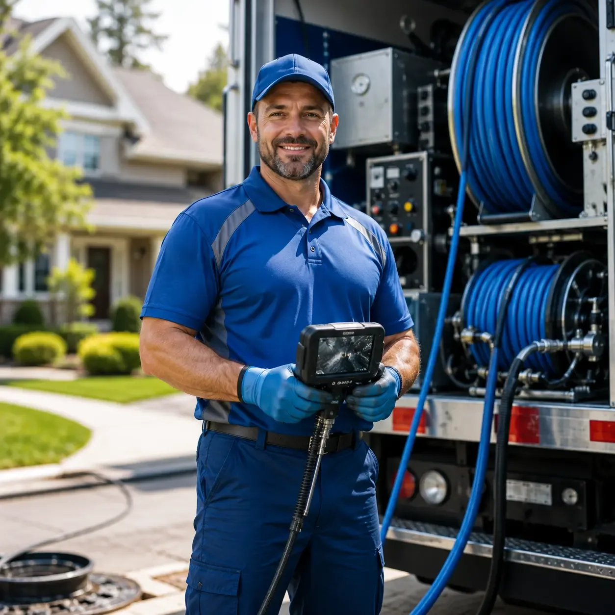 Local outdoor drain cleaning specialists in Burnsville, WV